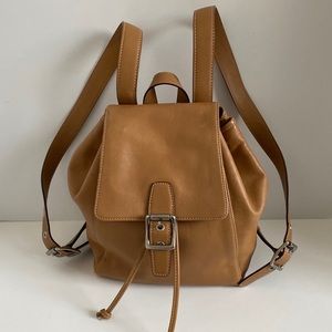 Coach Vintage Tan Legacy Leather Mini Backpack 9569 EUC